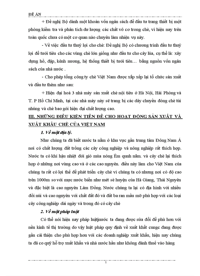 image for page Phương hướng và biện pháp thúc đẩy xuất khẩu chè của Việt Nam trong thời gian tới