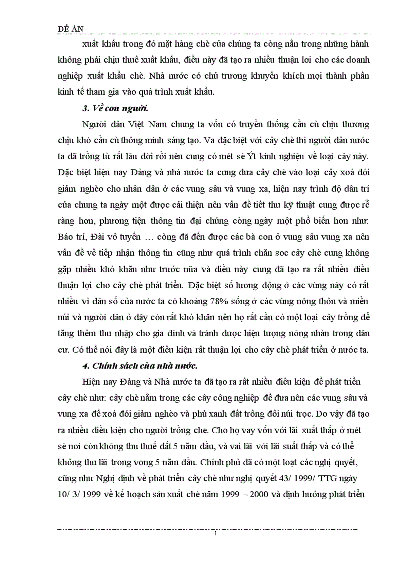 image for page Phương hướng và biện pháp thúc đẩy xuất khẩu chè của Việt Nam trong thời gian tới