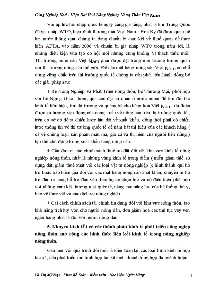 image for page Công Nghiệp Hoá Hiện Đại Hoá Nông Nghiệp Nông Thôn Việt Nam