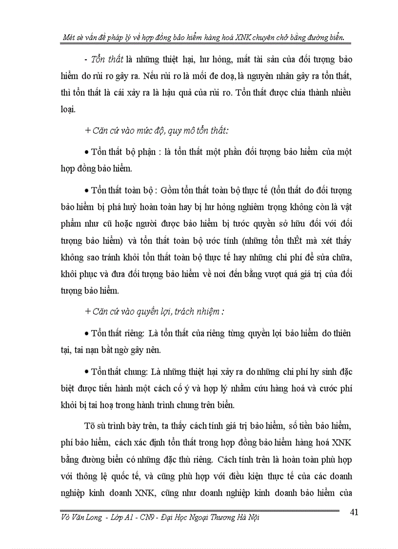 image for page Một số vấn đề pháp lý về hợp đồng bảo hiểm hàng hoá xuất nhập khẩu chuyên chở bằng đường biển