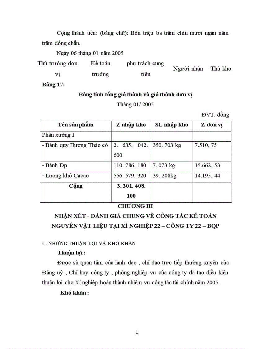 image for page Kế toán nguyên vật liệu vật liệu và công cụ dụng cụ tại Xí nghiệp 22 Công ty 22 BQP 1