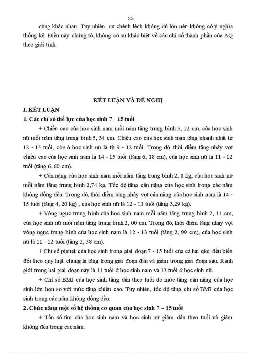 image for page Nghiên cứu một số chỉ số thể lực trí tuệ của học sinh trường tiểu học và trung học cơ sở xã Nam Phong thành phố Nam Định