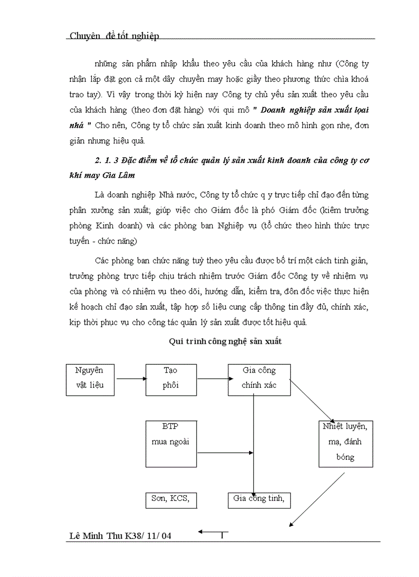 image for page Thực trạng và các giải pháp chủ yêú nâng cao hiệu quả tổ chức quản lý sử dụng vật tư tại Công ty cơ khí may Gia Lâm