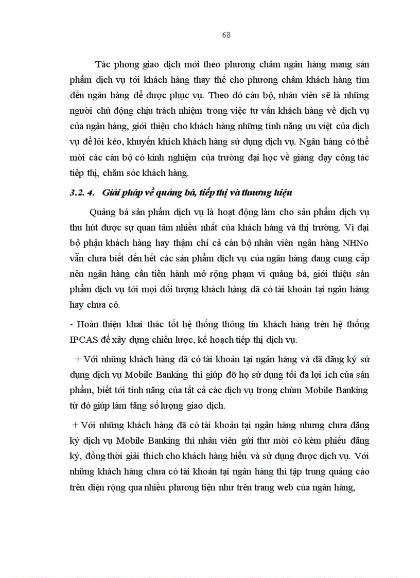 image for page Giải pháp phát triển dịch vụ Mobile banking tại Ngân hàng Nông nghiệp và Phát triển nông thôn chi nhánh Tam Trinh