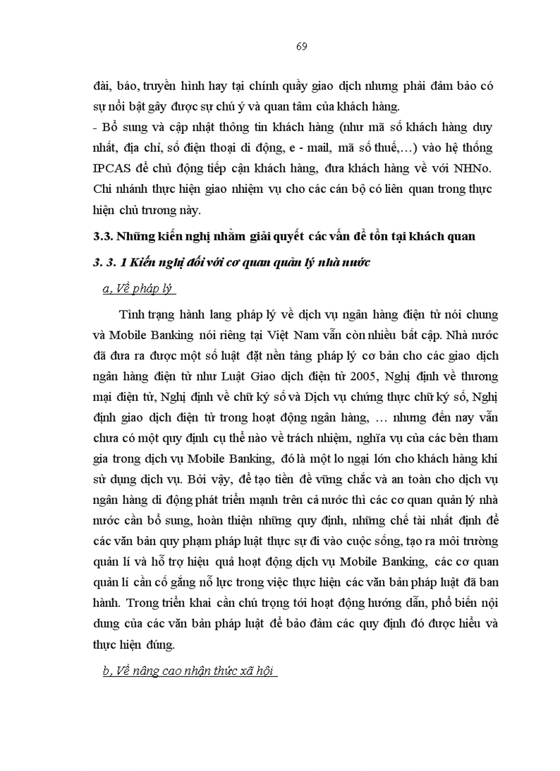 image for page Giải pháp phát triển dịch vụ Mobile banking tại Ngân hàng Nông nghiệp và Phát triển nông thôn chi nhánh Tam Trinh