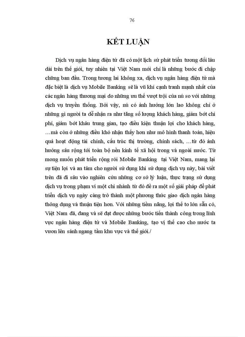 image for page Giải pháp phát triển dịch vụ Mobile banking tại Ngân hàng Nông nghiệp và Phát triển nông thôn chi nhánh Tam Trinh