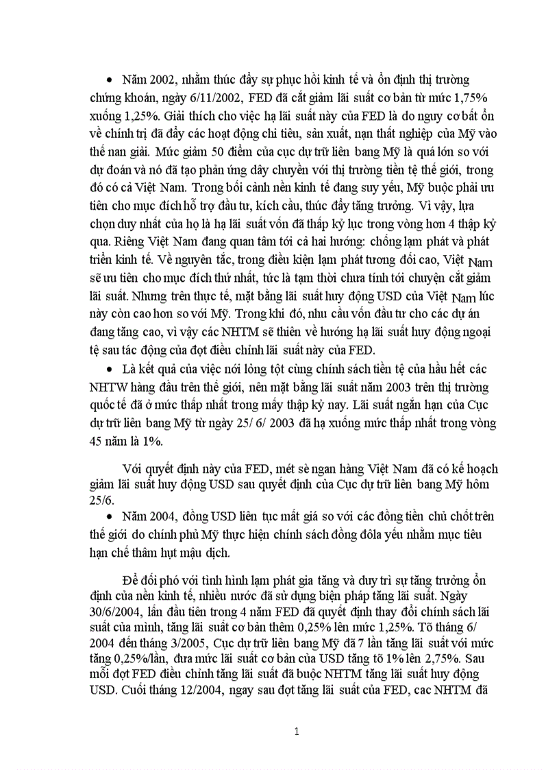 image for page Cơ chế điều hành lãi suất của ngân hàng trung ương các nước 1