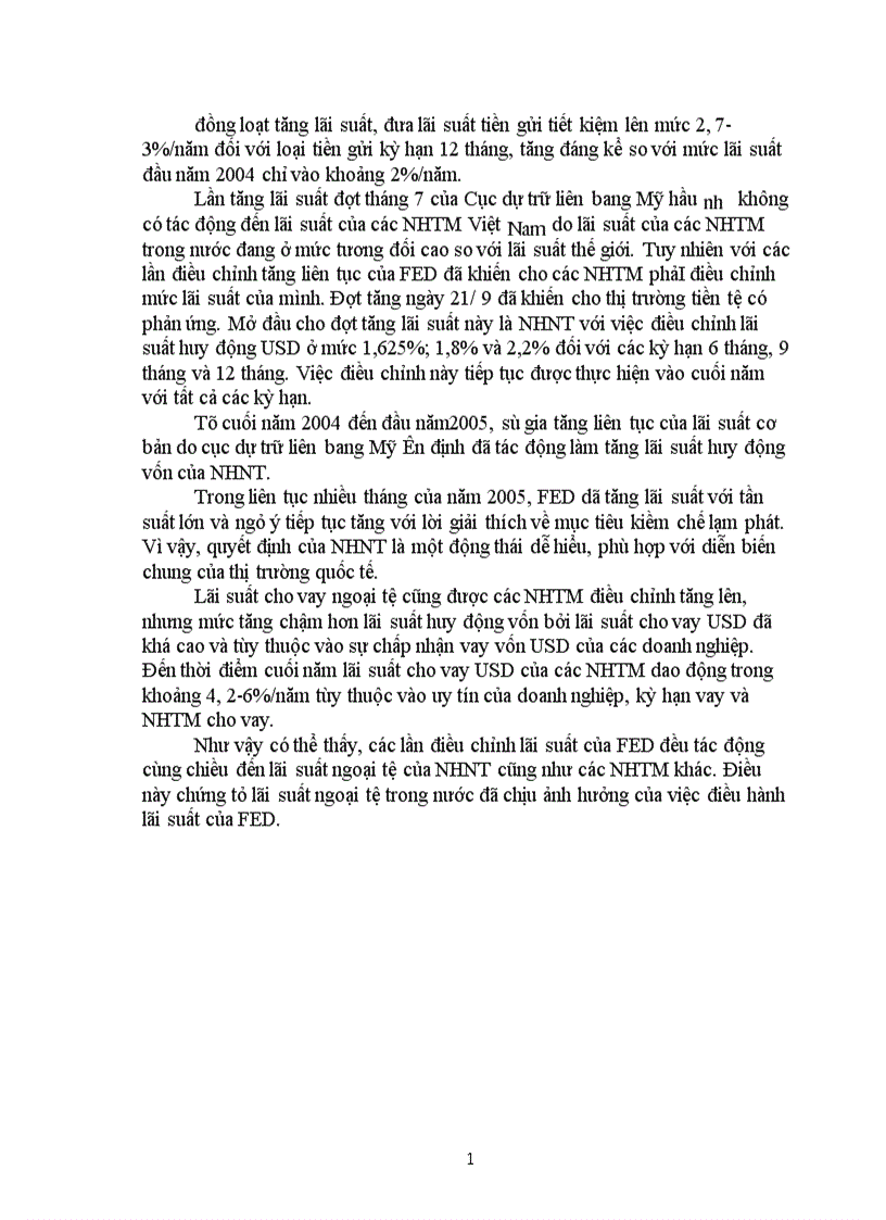 image for page Cơ chế điều hành lãi suất của ngân hàng trung ương các nước 1