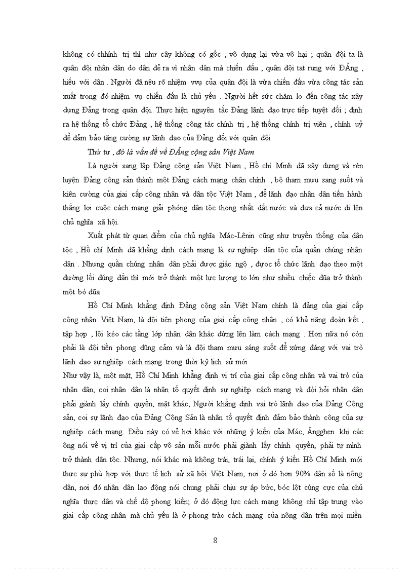 image for page Tư tưởng Hồ Chí Minh là một hệ thống quan điểm toàn diện và sâu sắc về những vấn đề cơ bản của Cách mạng Việt Nam là kết quả của sự vận dụng và phát triển sáng tạo chủ nghĩa Mác Lênin vào điều kiện cụ thể của nước ta kế thừa và phát triển các giá trị truyền thống tốt đẹp của dân tộc tiếp thu tinh hoa của nhân loại