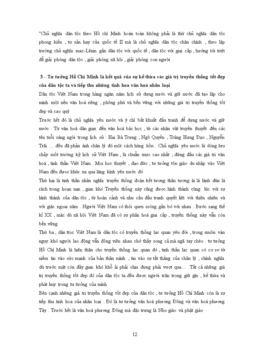 image for page Tư tưởng Hồ Chí Minh là một hệ thống quan điểm toàn diện và sâu sắc về những vấn đề cơ bản của Cách mạng Việt Nam là kết quả của sự vận dụng và phát triển sáng tạo chủ nghĩa Mác Lênin vào điều kiện cụ thể của nước ta kế thừa và phát triển các giá trị truyền thống tốt đẹp của dân tộc tiếp thu tinh hoa của nhân loại