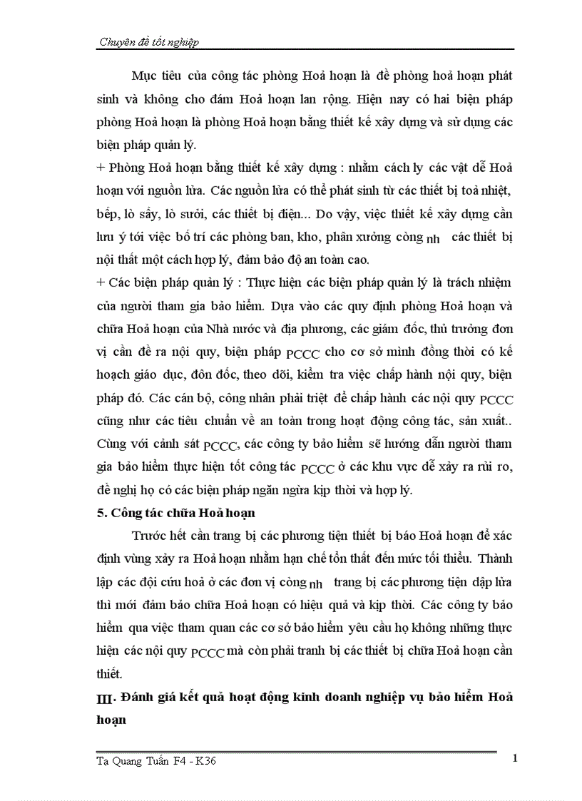 image for page Bảo hiểm hoả hoạn thực trạng giải pháp đối với Tổng Công ty Bảo Việt 1