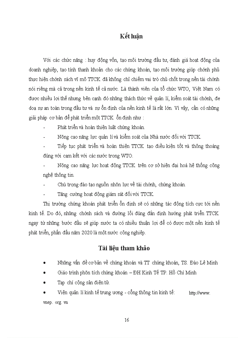 image for page Thị trường chứng khoán việt nam trước những thách thức của việc gia nhập wto