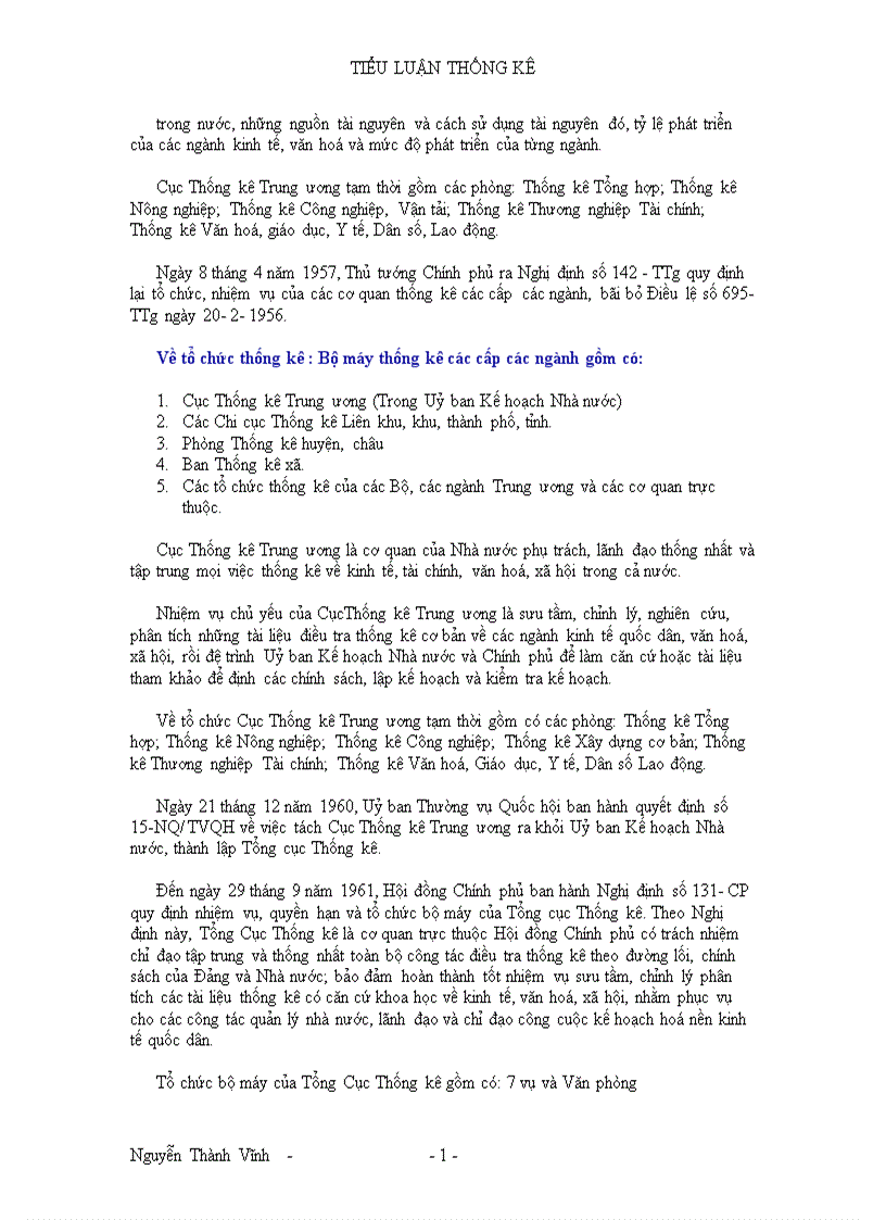 image for page Lịch sử phát triển và thành tựu của ngành thống kê Việt Nam