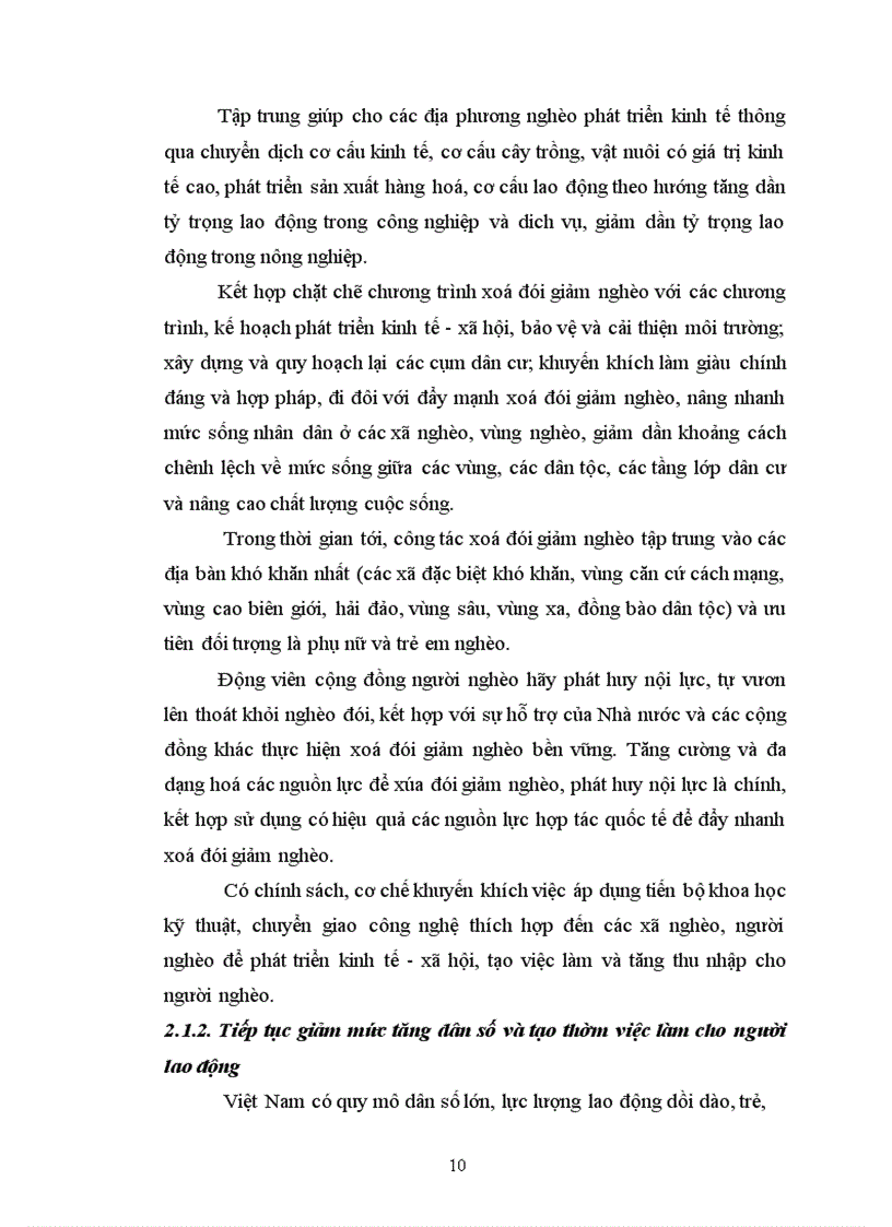 image for page Thực trạng và biện pháp cho sự phân hóa giầu nghèo ở Việt Nam