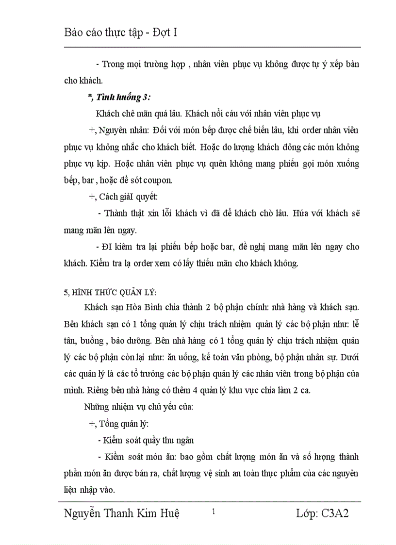 image for page Báo cáo thực tập tổng hợp tại Khách sạn Hòa Bình