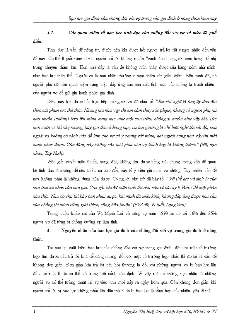 image for page Bạo lực gia đình của chồng đối với vợ trong các gia đình ở nông thôn hiện nay 1