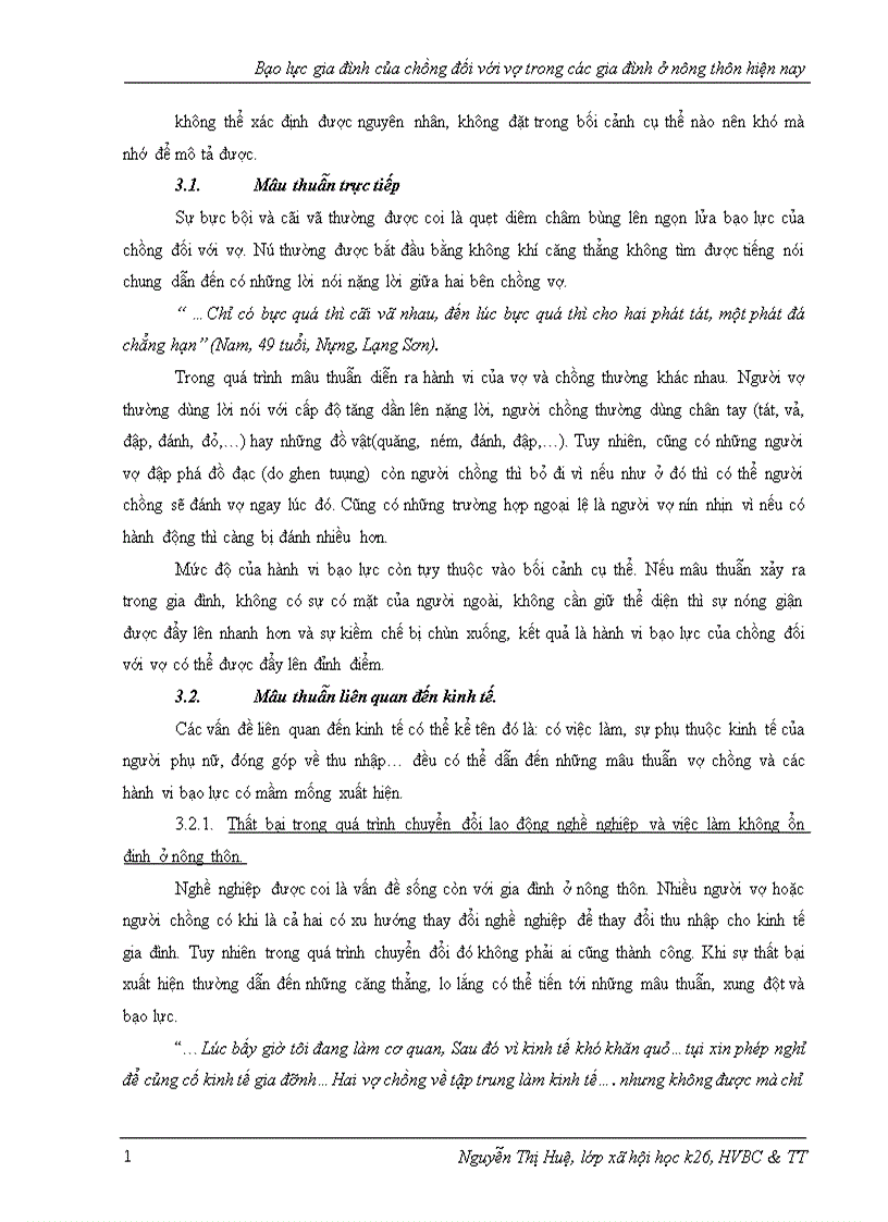 image for page Bạo lực gia đình của chồng đối với vợ trong các gia đình ở nông thôn hiện nay 1