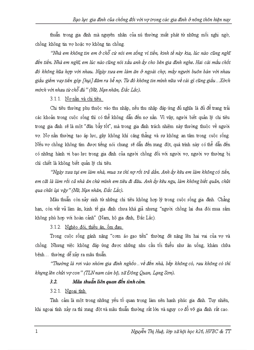 image for page Bạo lực gia đình của chồng đối với vợ trong các gia đình ở nông thôn hiện nay 1