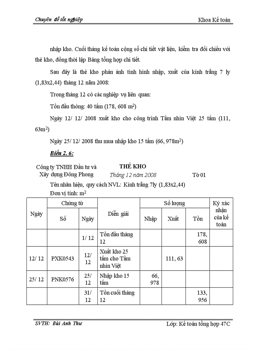 image for page Hoàn thiện công tác kế toán nguyên vật liệu tại Công ty TNHH Đầu tư và Xây dựng Đông Phong
