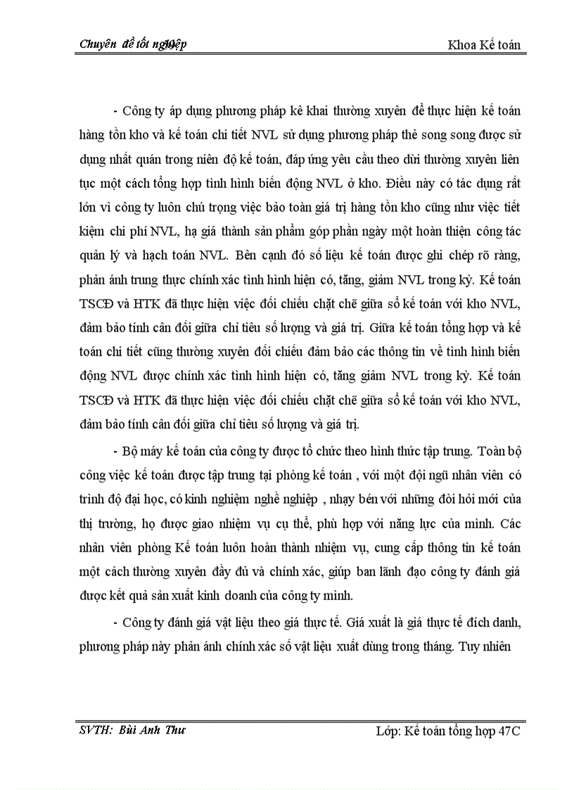 image for page Hoàn thiện công tác kế toán nguyên vật liệu tại Công ty TNHH Đầu tư và Xây dựng Đông Phong