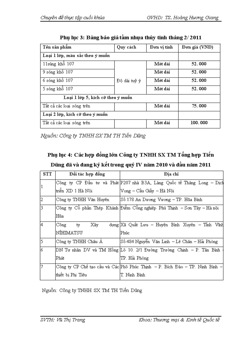 image for page Hoạt động tiêu thụ sản phẩm tại Công ty TNHH Sản xuất Thương mại Tổng hợp Tiến Dũng Thực trạng và giải pháp