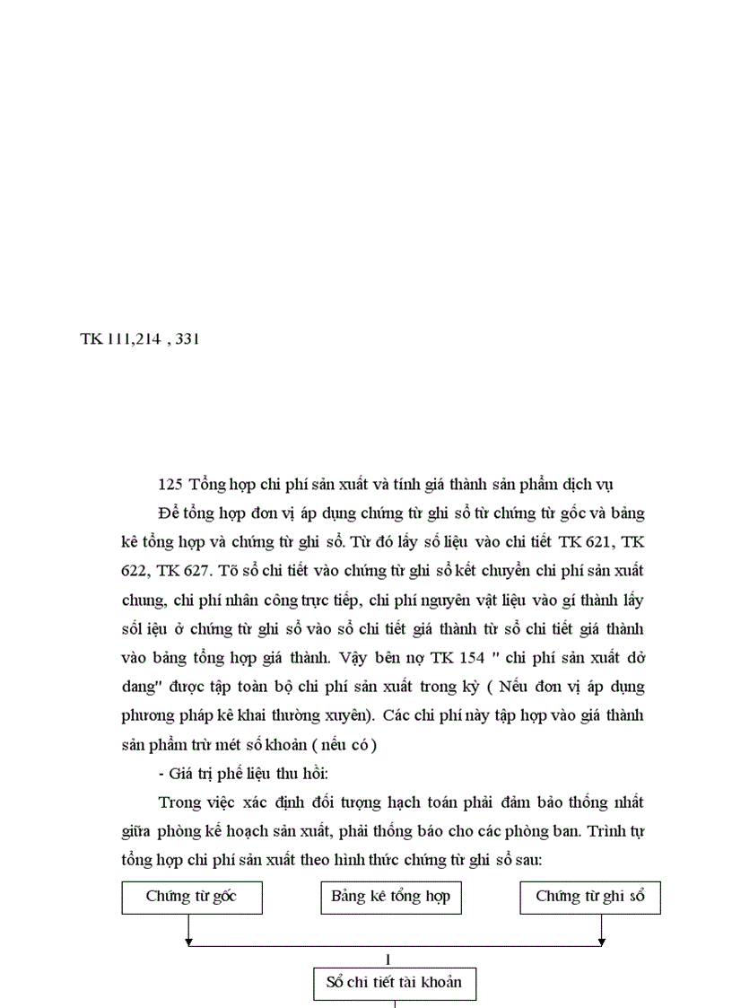 image for page Hạch toán chi phí sản xuất và tính giá thành dịch vụ ở trung tâm Du lịch thanh niên Việt Nam 1