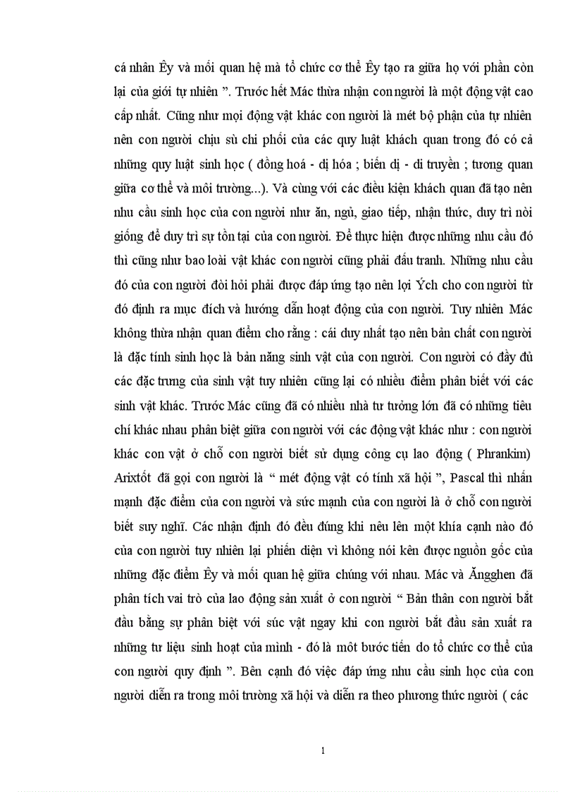 image for page Tiểu luận triết học 1