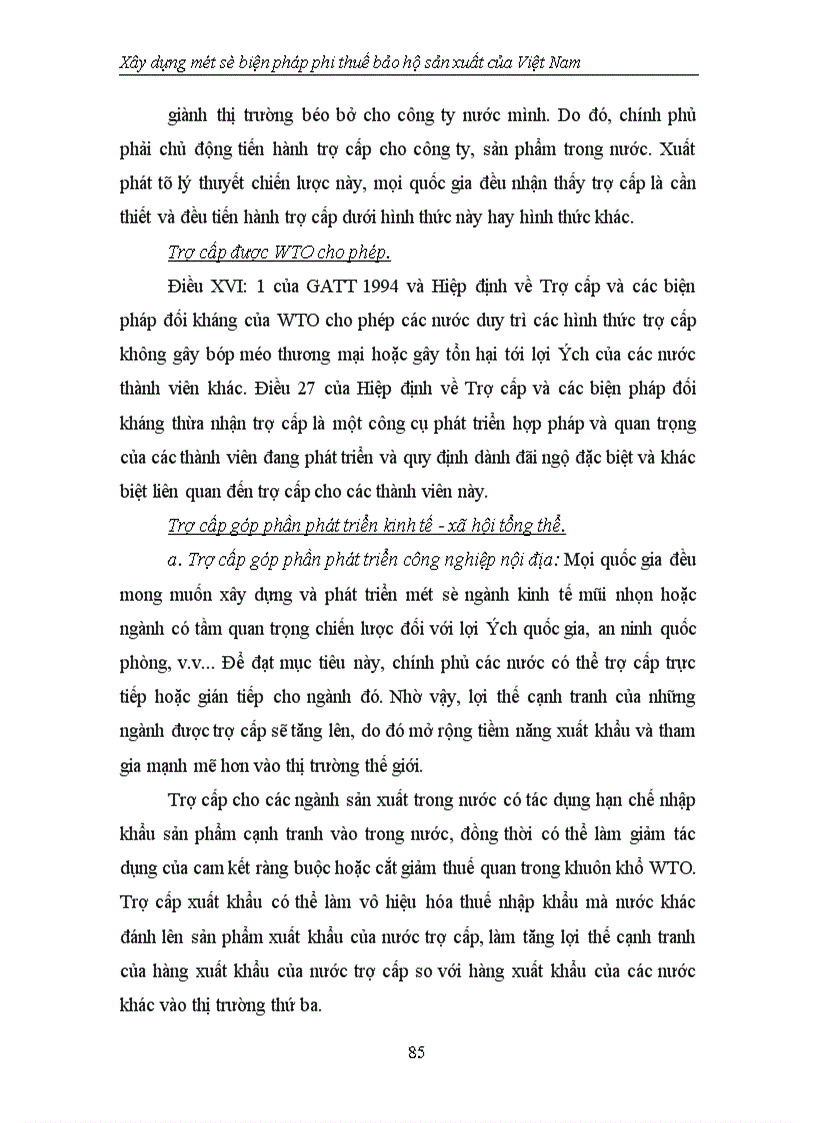 image for page Xây dựng một số biện pháp phi thuế bảo hộ sản xuất của Việt Nam
