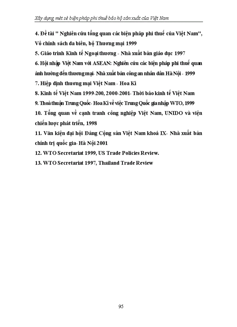 image for page Xây dựng một số biện pháp phi thuế bảo hộ sản xuất của Việt Nam