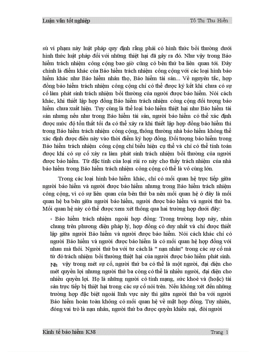 image for page Một số vấn đề lý luận và thực tiễn triển khai nghiệp vụ Bảo hiểm trách nhiệm công cộng tại Công ty Bảo hiểm Hà Nội giai đoạn 2000 2005 1