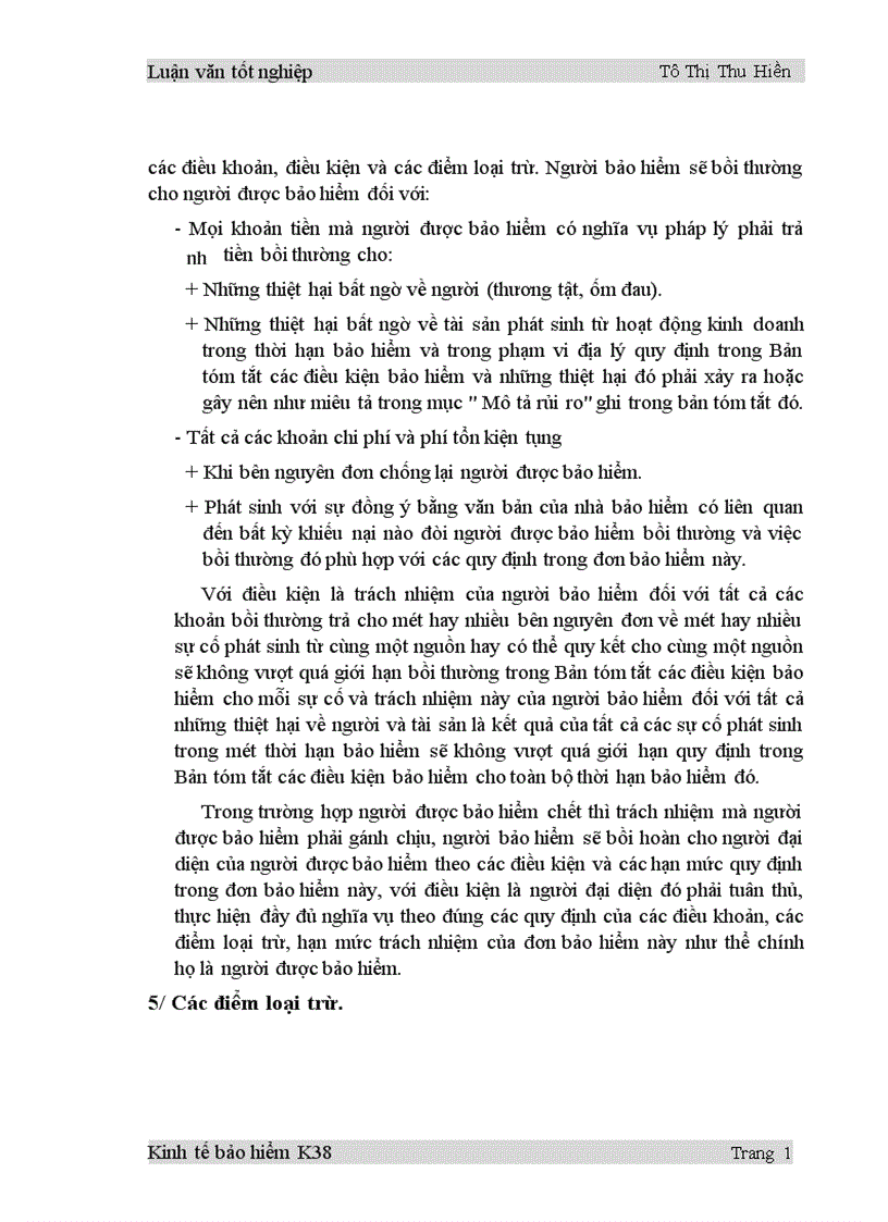 image for page Một số vấn đề lý luận và thực tiễn triển khai nghiệp vụ Bảo hiểm trách nhiệm công cộng tại Công ty Bảo hiểm Hà Nội giai đoạn 2000 2005 1
