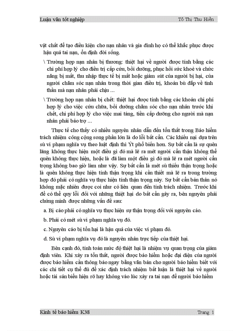 image for page Một số vấn đề lý luận và thực tiễn triển khai nghiệp vụ Bảo hiểm trách nhiệm công cộng tại Công ty Bảo hiểm Hà Nội giai đoạn 2000 2005 1