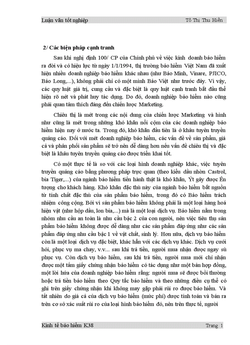image for page Một số vấn đề lý luận và thực tiễn triển khai nghiệp vụ Bảo hiểm trách nhiệm công cộng tại Công ty Bảo hiểm Hà Nội giai đoạn 2000 2005 1