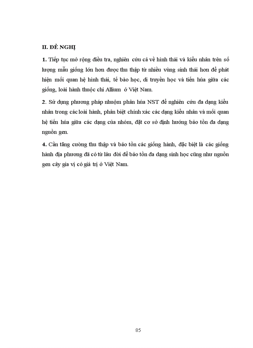 image for page Nghiên cứu biê n di kiểu nhân ở các giống hành địa phương Miền Bắc