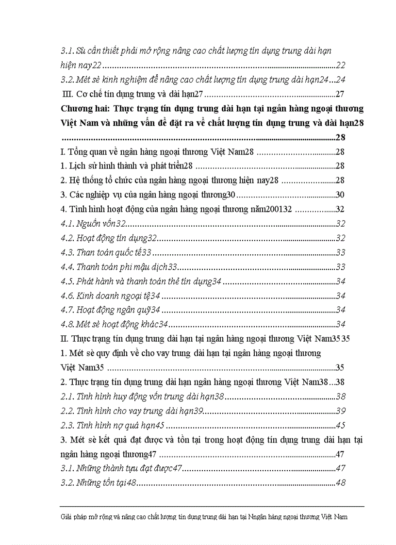 image for page Giải pháp nhằm nâng cao chất lượng tín dụng trung dài hạn tại Ngân hàng Ngoại thương Việt Nam 1