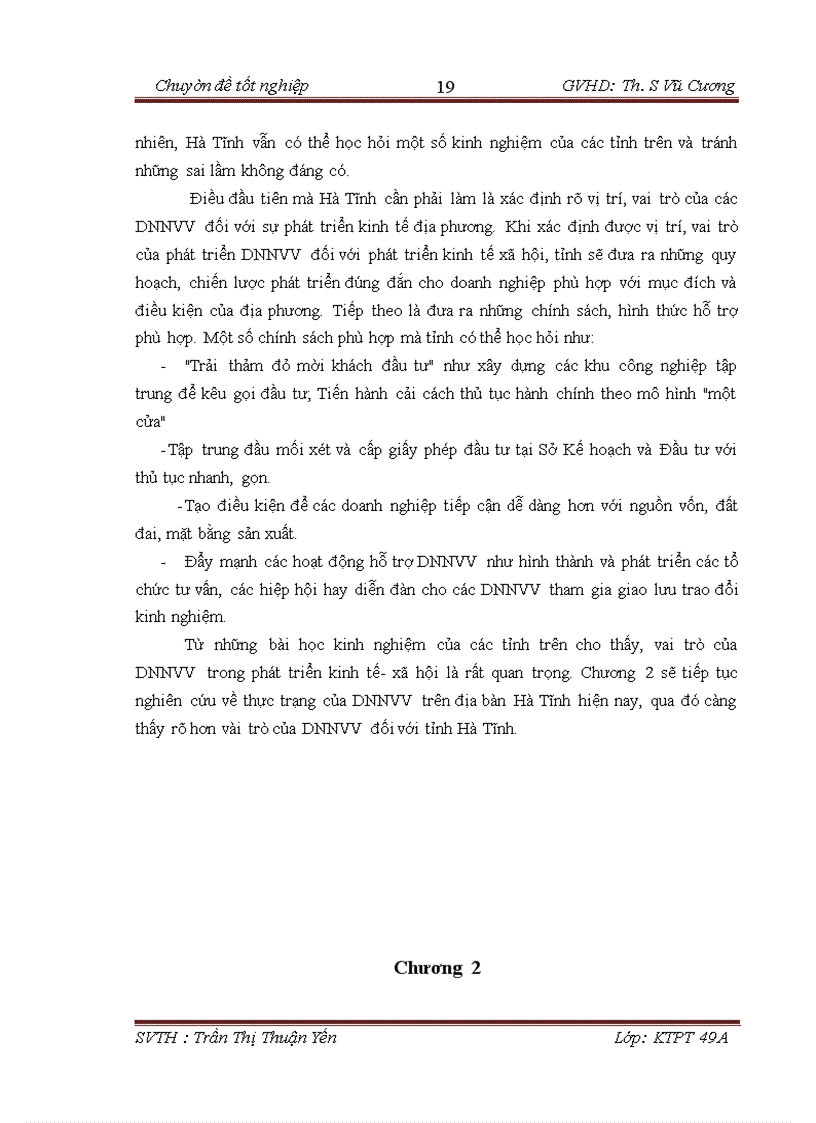 image for page Gia i pha p pha t triê n doanh nghiê p nho va vư a trên đi a ba n Ha Ti nh đến năm 2015