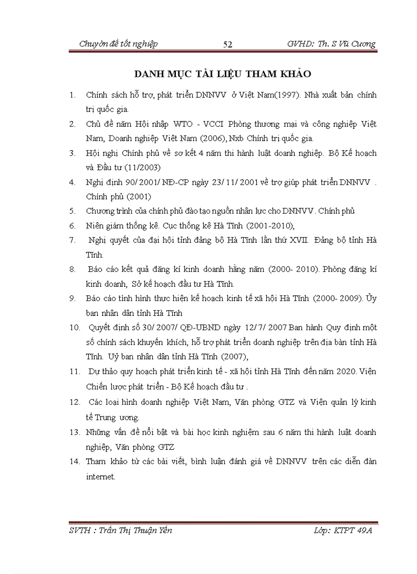 image for page Gia i pha p pha t triê n doanh nghiê p nho va vư a trên đi a ba n Ha Ti nh đến năm 2015