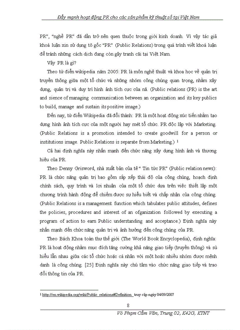 image for page Đẩy mạnh hoạt động PR cho sản phẩm kỹ thuật số tại Việt Nam