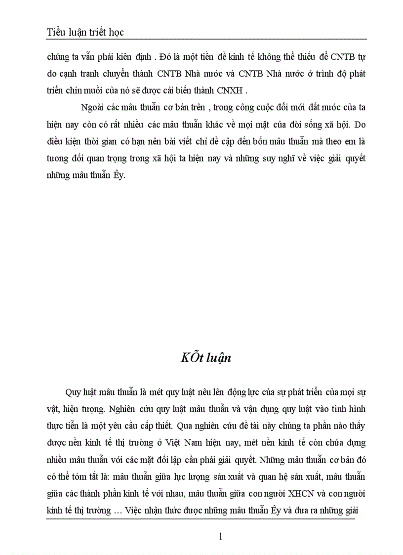image for page Quy luật mâu thuẫn và vận dụng quy luật mâu thuẫn trong giai đoạn hiện nay 1