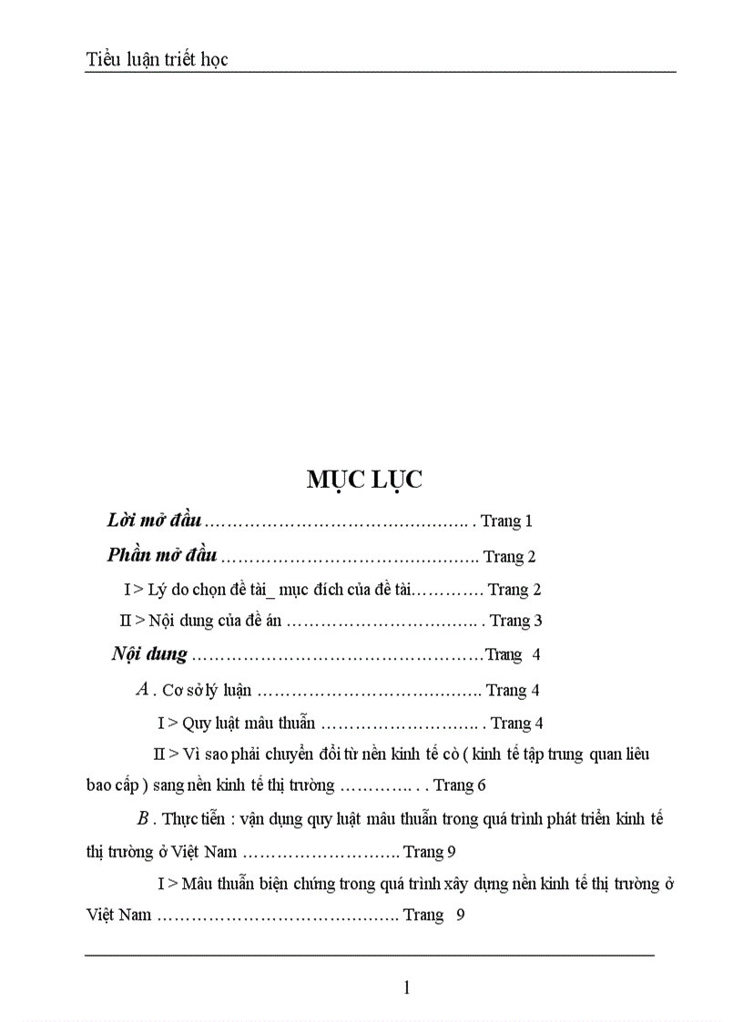 image for page Quy luật mâu thuẫn và vận dụng quy luật mâu thuẫn trong giai đoạn hiện nay 1