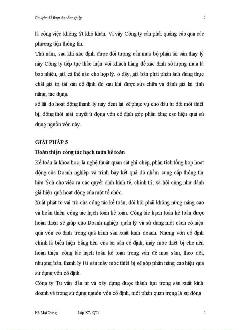 image for page Một số giải pháp nâng cao hiệu quả sử dụng vốn cố định của Công ty tư vấn đầu tư và xây dựng 1