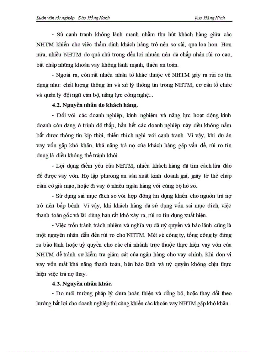 image for page Một số giải pháp phòng ngừa và hạn chế rủi ro tín dụng tại ngân hàng nông nghiệp và phát triển nông thôn Hà Nội 1