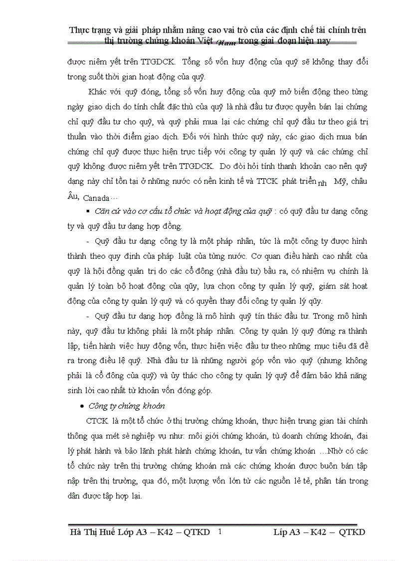 image for page Thực trạng và giải pháp nhằm nâng cao vai trò của các định chế tài chính trên thị trường chứng khoán Việt Nam trong giai đoạn hiện nay