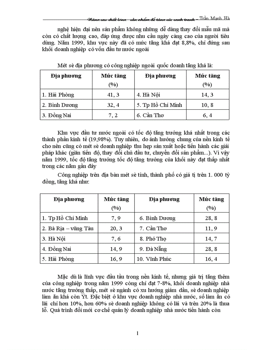 image for page Nâng cao chất lượng sản phẩm để tăng sức cạnh tranh