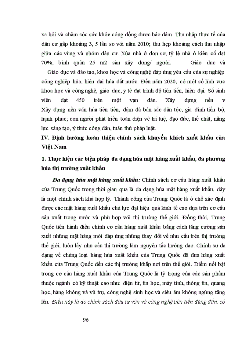 image for page Chính sách khuyến khích xuất khẩu của Trung Quốc và bài học kinh nghiệm cho Việt Nam