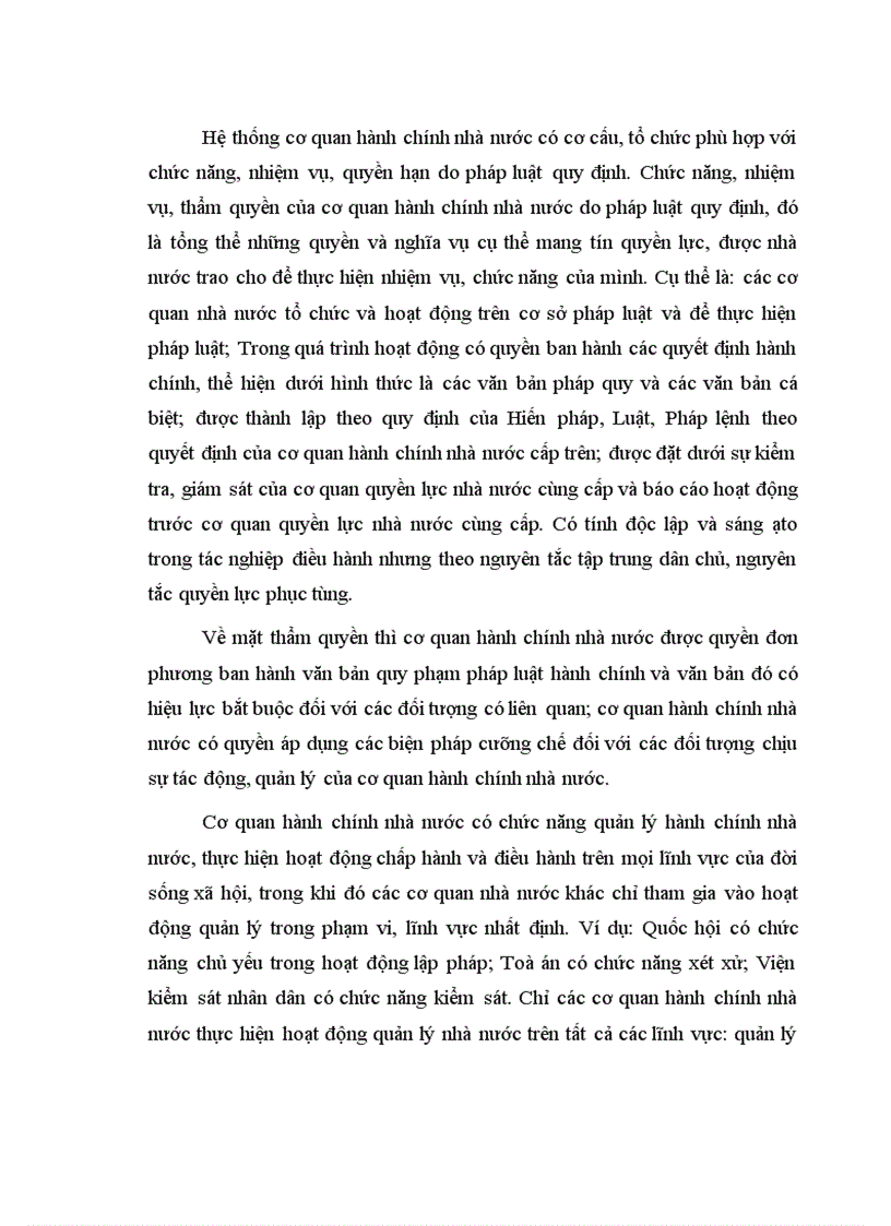 image for page Phân tích khái niệm và đặc điểm của các cơ quan hành chính nhà nước Chứng minh rằng cơ quan hành chính là chủ thể quản lý hành chính nhà nước quan trọng nhất