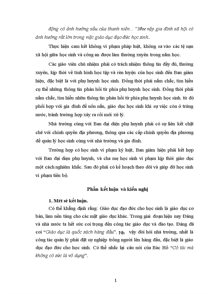 image for page Thực trạng của việc chỉ đạo nhằm nâng cao chất lượng giáo dục đạo đức học sinh của trường THPT Bán Công Ngũ Điền Phong Điền Thừa Thiên Huế