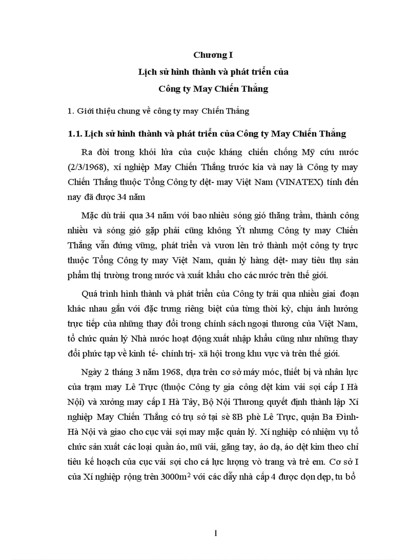 image for page Giải pháp thúc đẩy hoạt động kinh doanh xuất nhập khẩu của Công ty may Chiến Thắng
