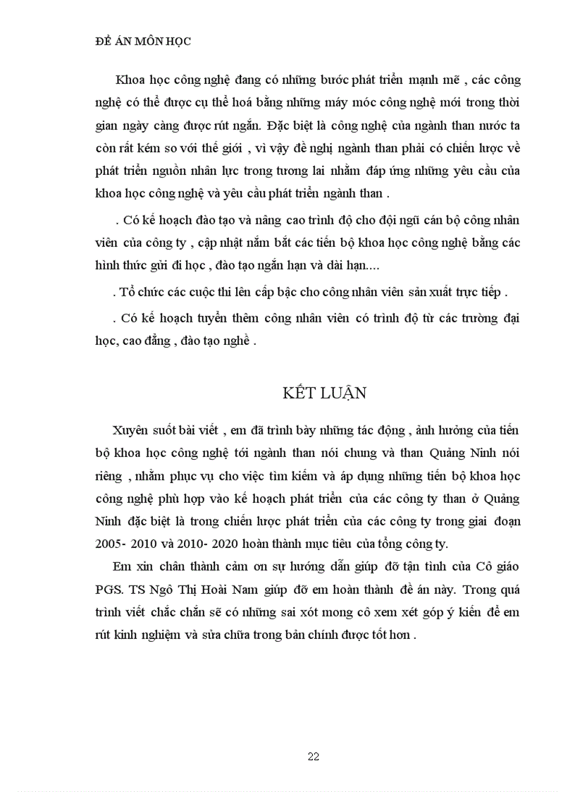 image for page Tác Động Của Tiến Bộ Khoa Học Công Nghệ Tới Phát Triển Ngành Than ở Quảng Ninh 1