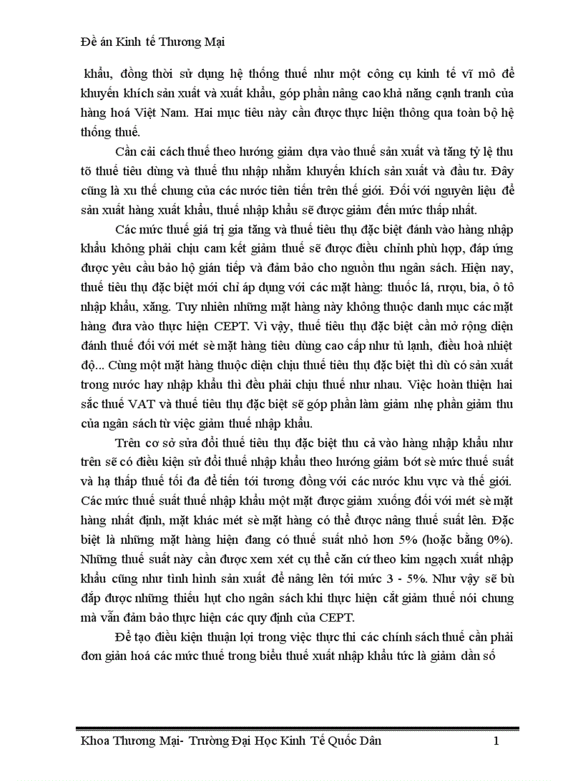 image for page Thúc đẩy xuất khẩu hàng hoá của Việt Nam trong điều kiện thực hiện lộ trình AFTA CEPT